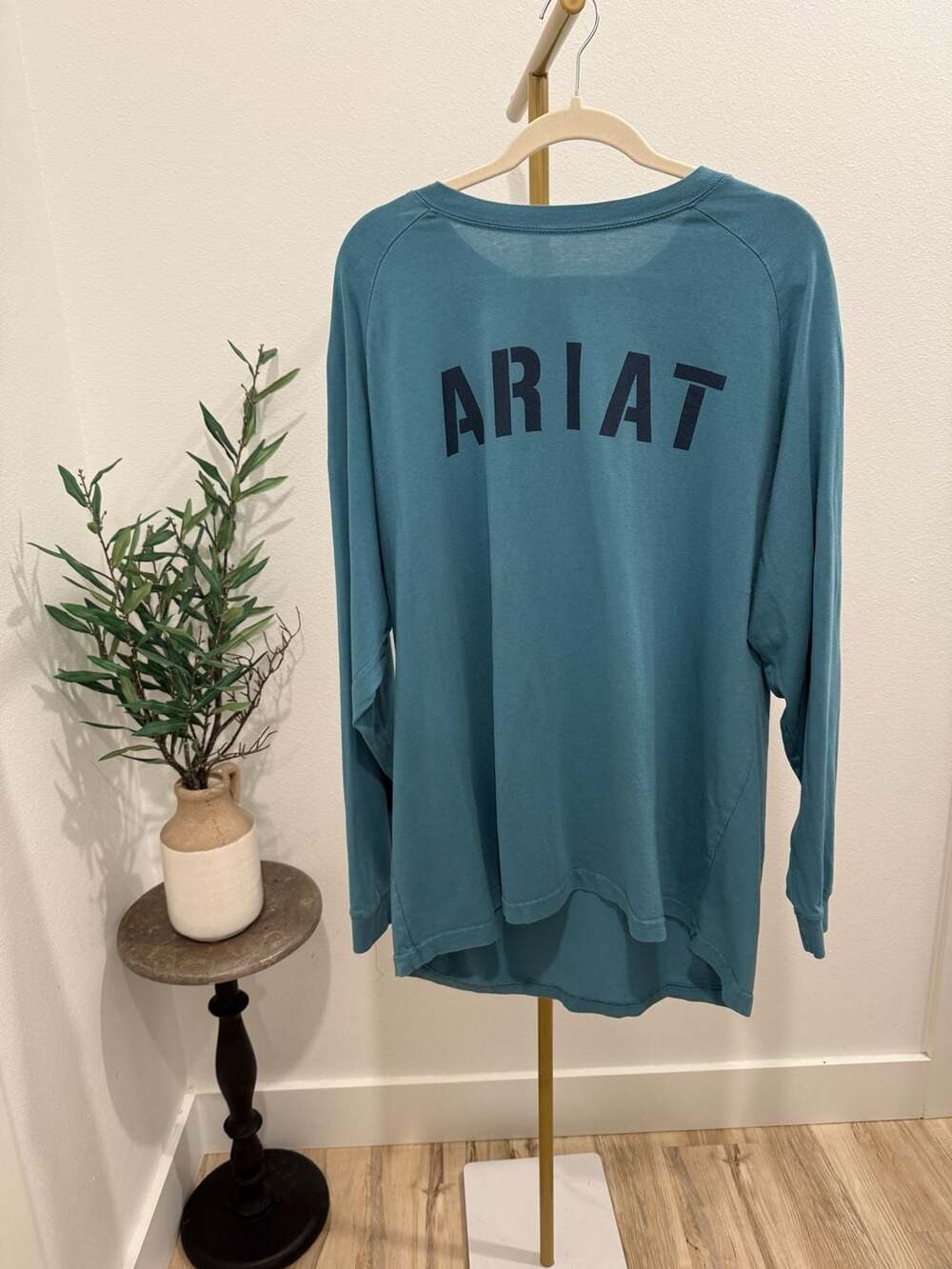 Ariat Men's Rebar Cotton Strong Long Sleeve T-Shirt Size 2XL